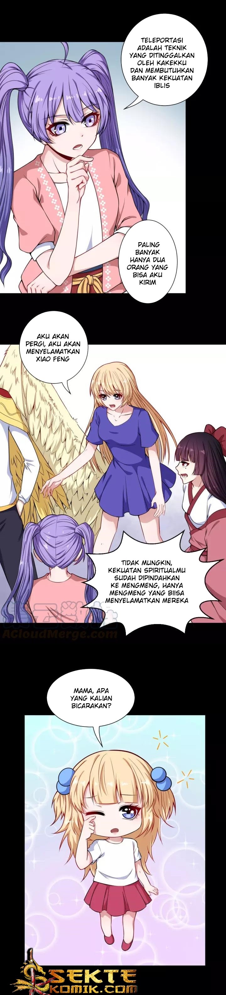 Daddy From Hell Chapter 97.2 Bahasa Indonesia